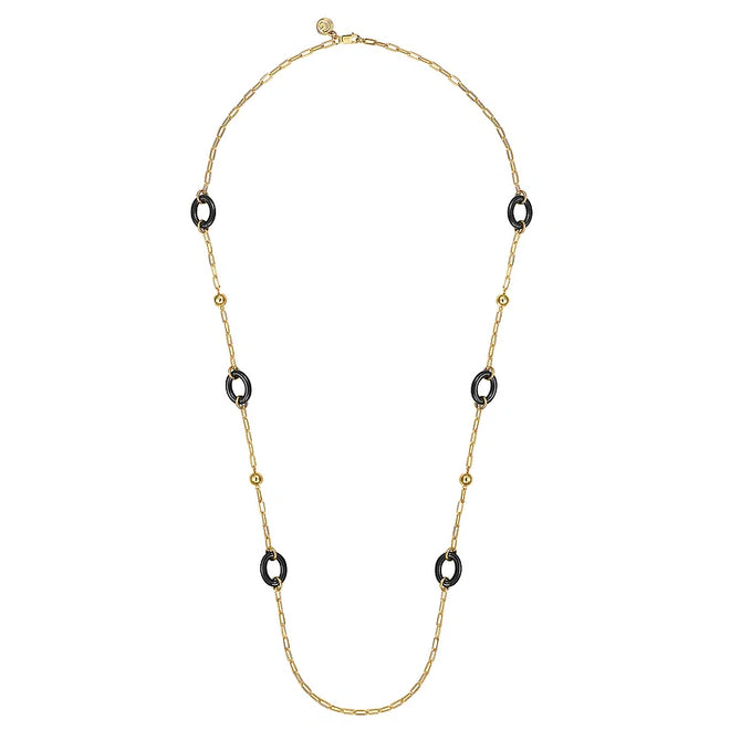Black Ceramic Chain