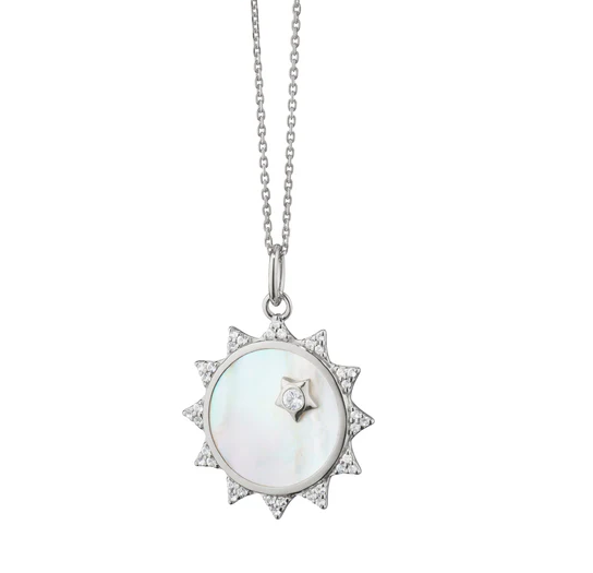 Happiness Sun Charm Necklace