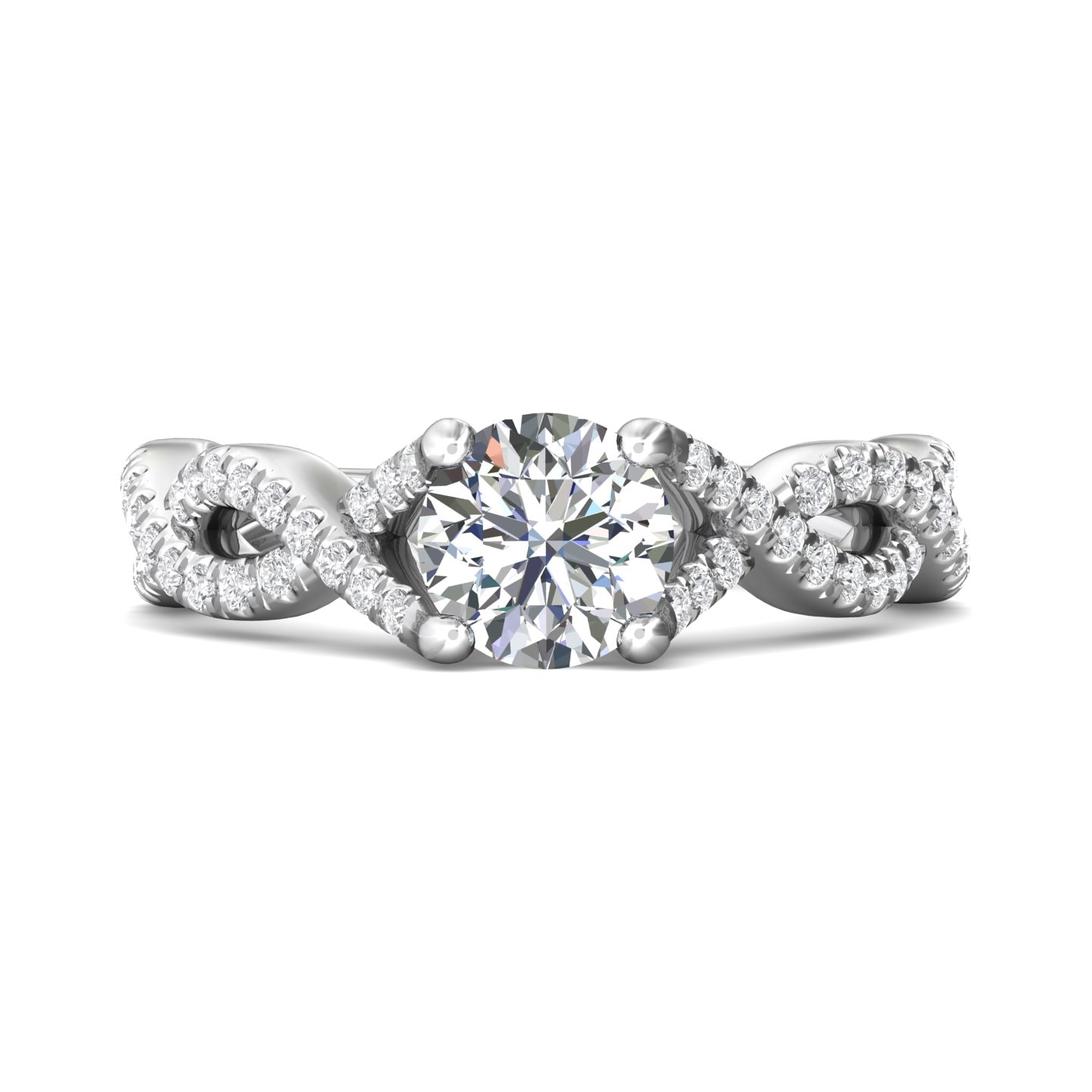 Split Shank Engagement Ring — style CYM23