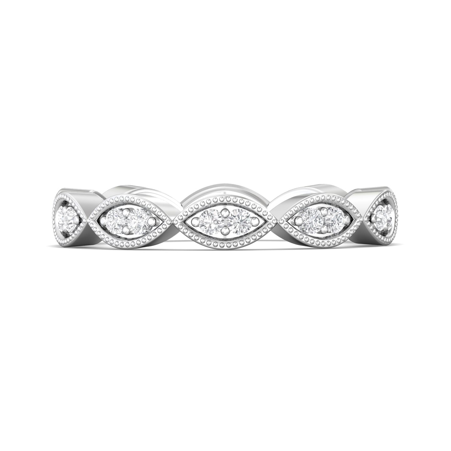 Micropave Wedding Band — style DABFM44S