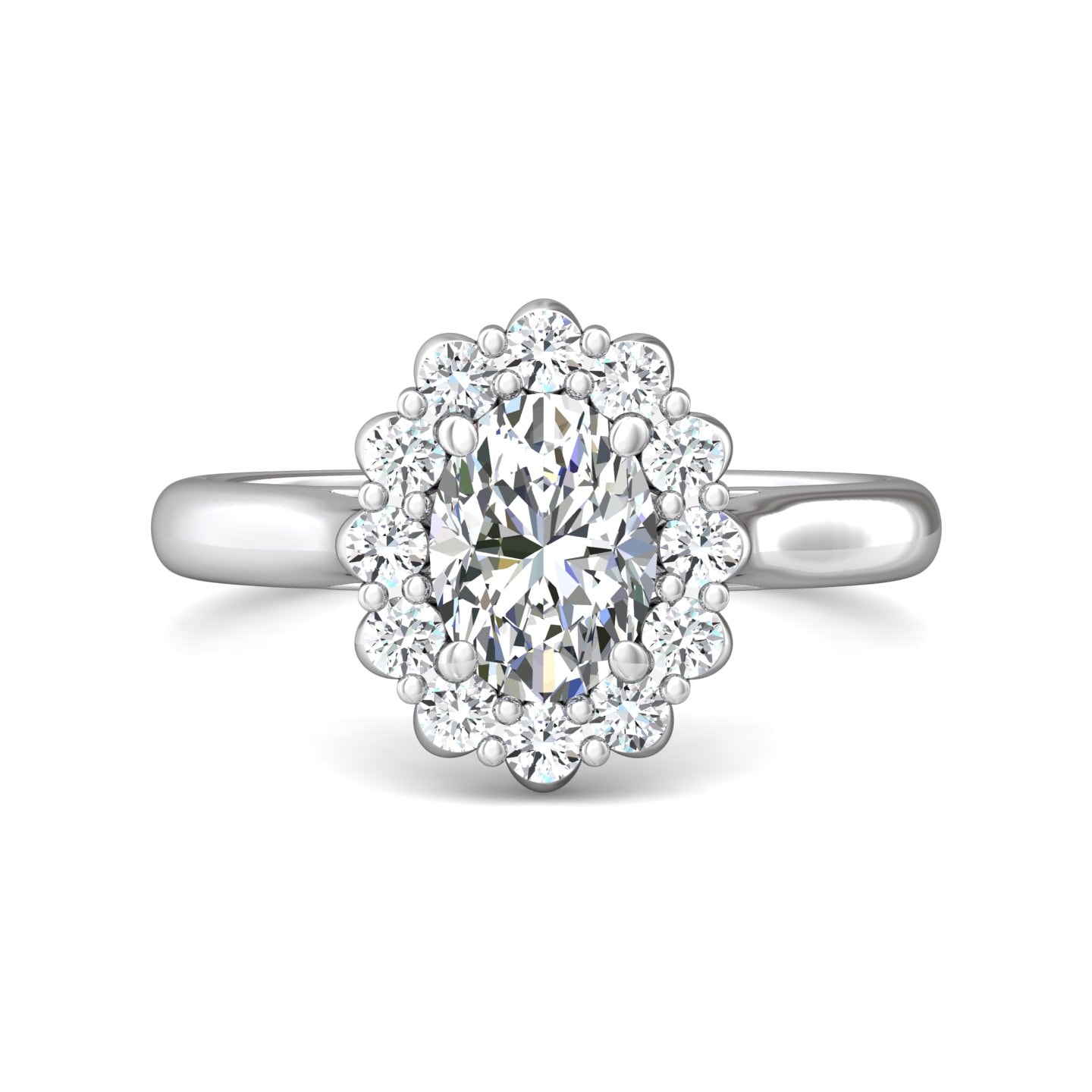 Solitaire Engagement Ring — style DERHSP07