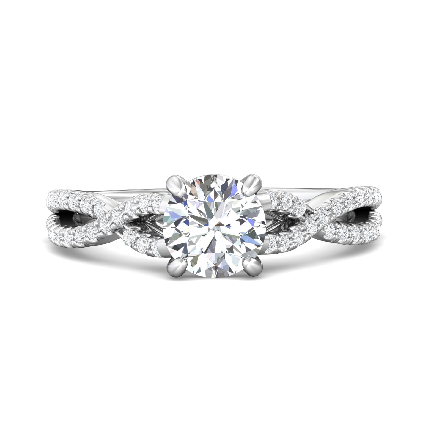 Split Shank Engagement Ring — style DERM57XSR