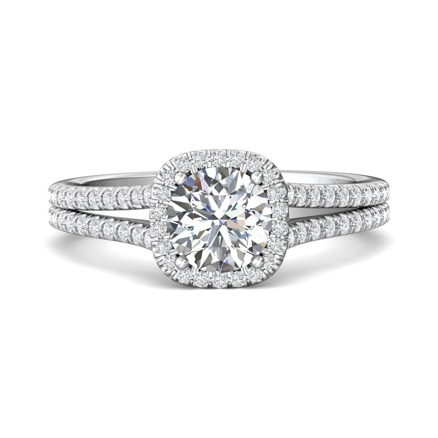 Split Shank Engagement Ring — style DERMH52XS