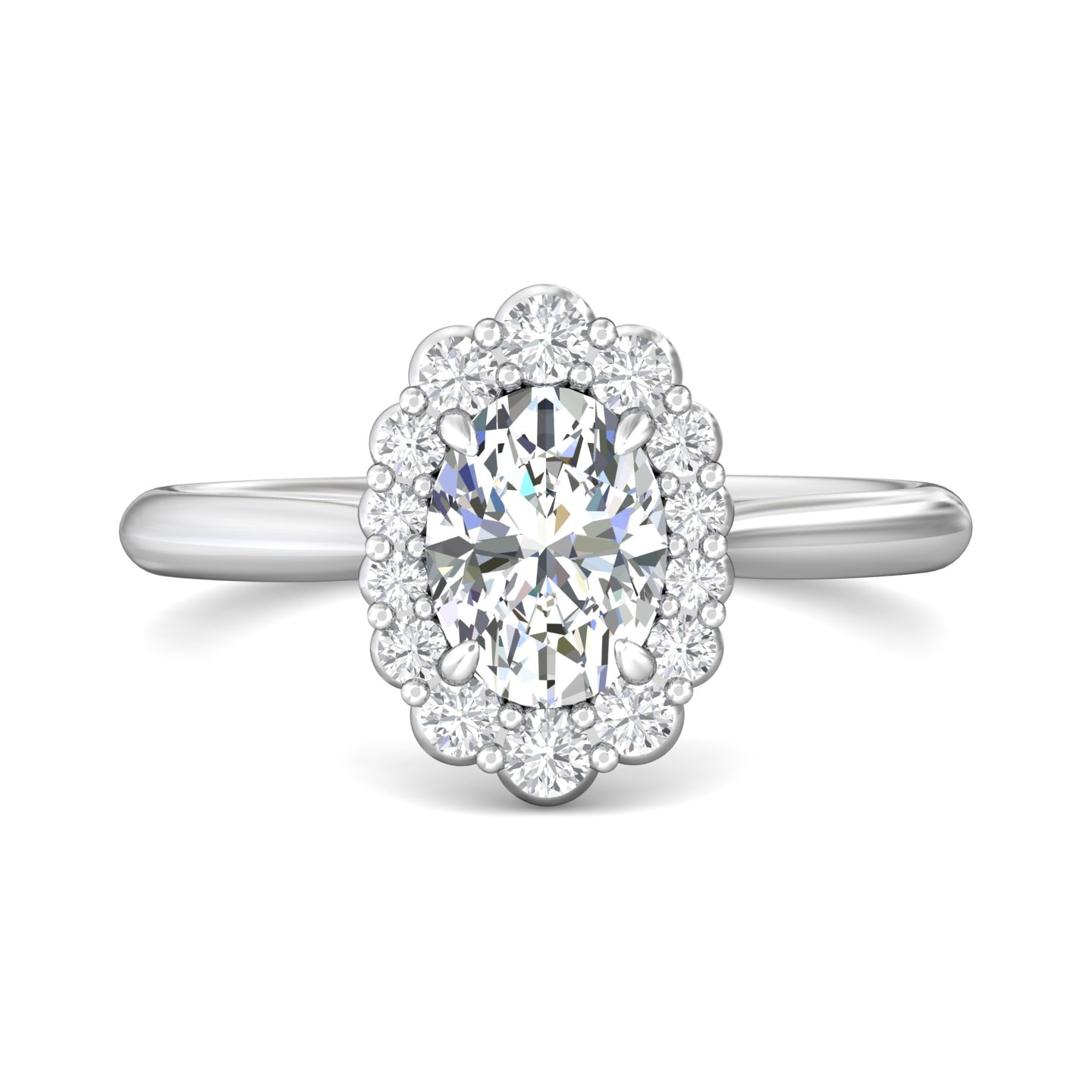 Solitaire Engagement Ring — style DERMH87S