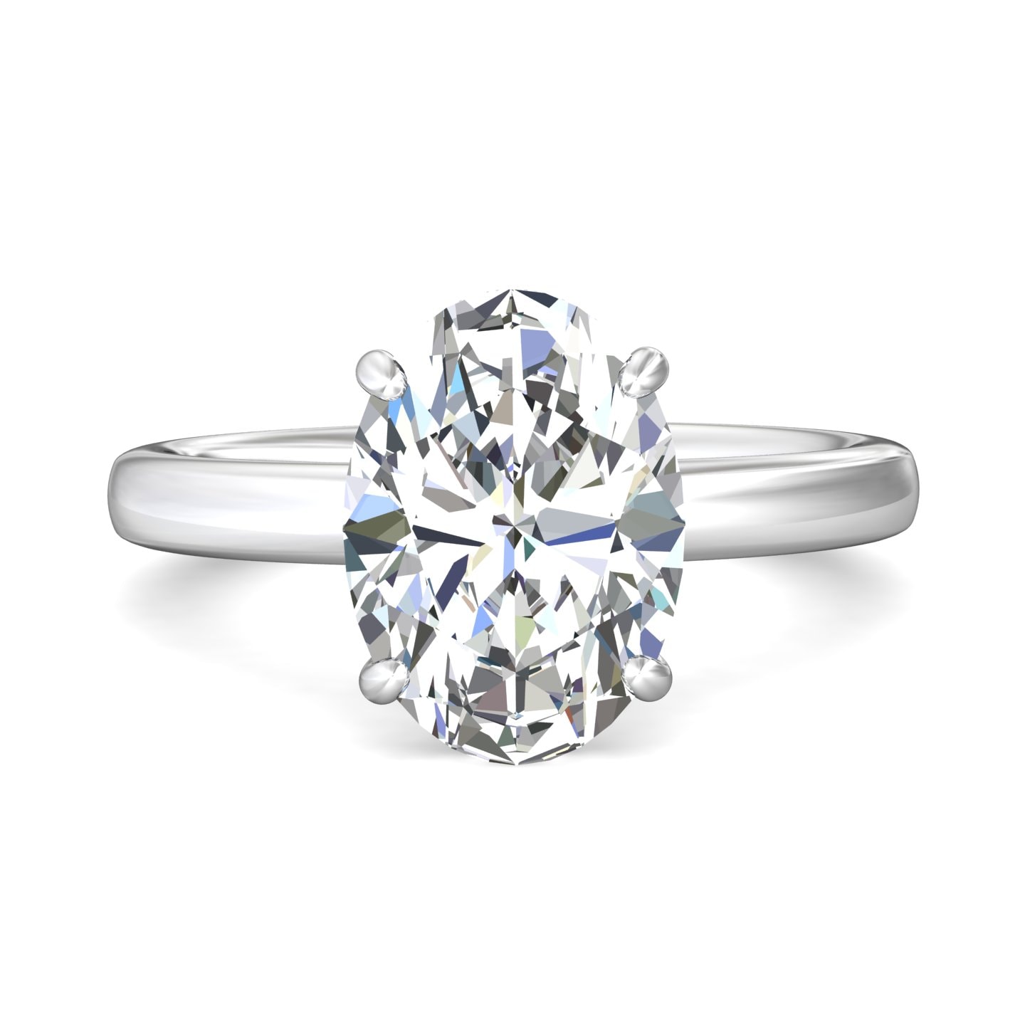 Solitaire Engagement Ring — style DERS28L2R