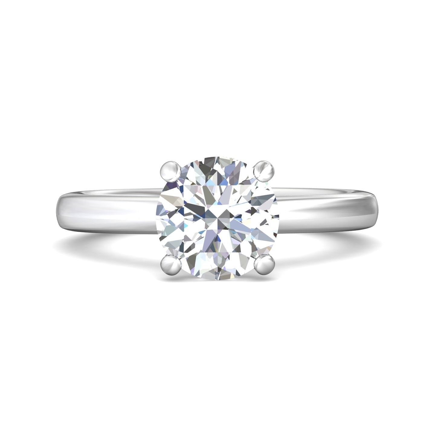 Solitaire Engagement Ring — style DERS28LR