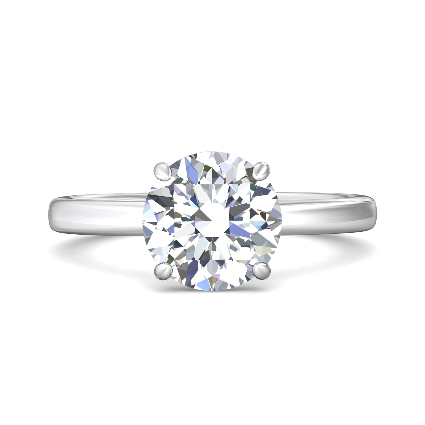 Solitaire Engagement Ring — style DERS28M2