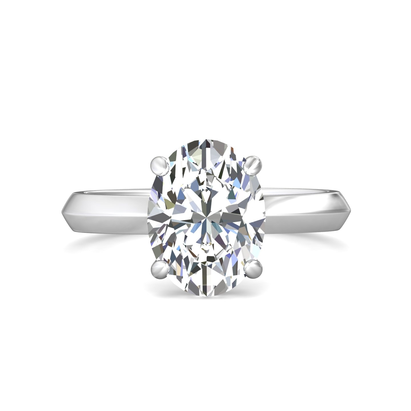Solitaire Engagement Ring — style DERS35R-2.6