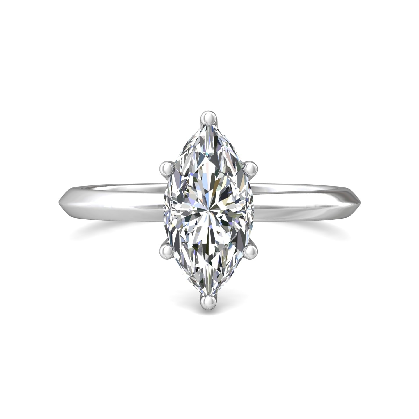 Solitaire Engagement Ring — style DERS35SR