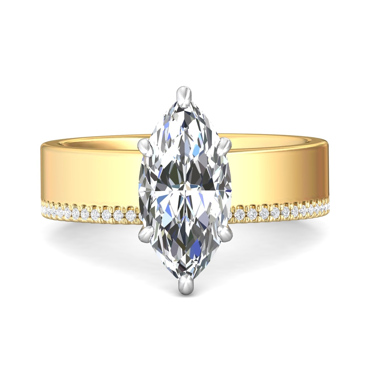 Solitaire Engagement Ring — style DERS43M2R
