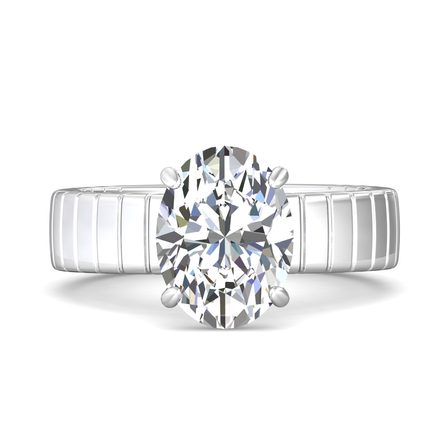 Solitaire Engagement Ring — style DERS45L