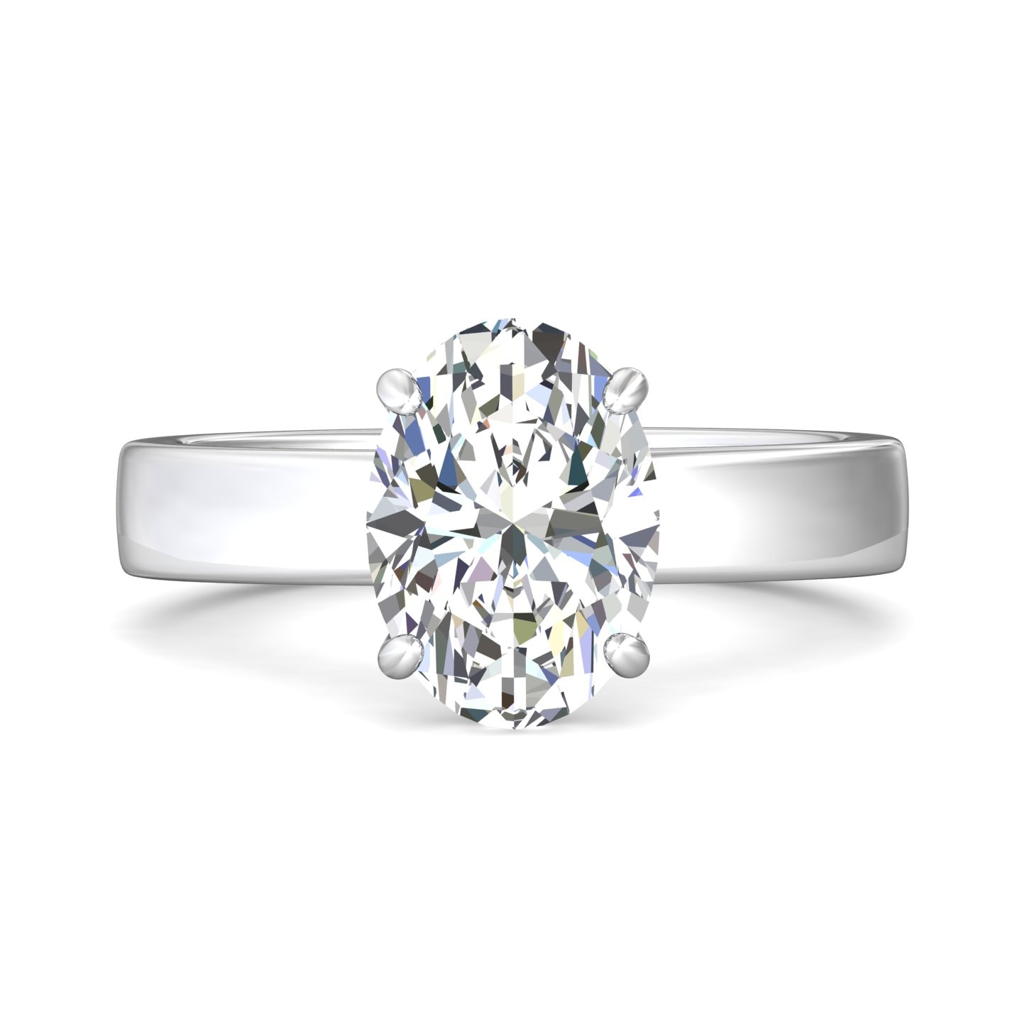 Solitaire Engagement Ring — style DERS47S2R