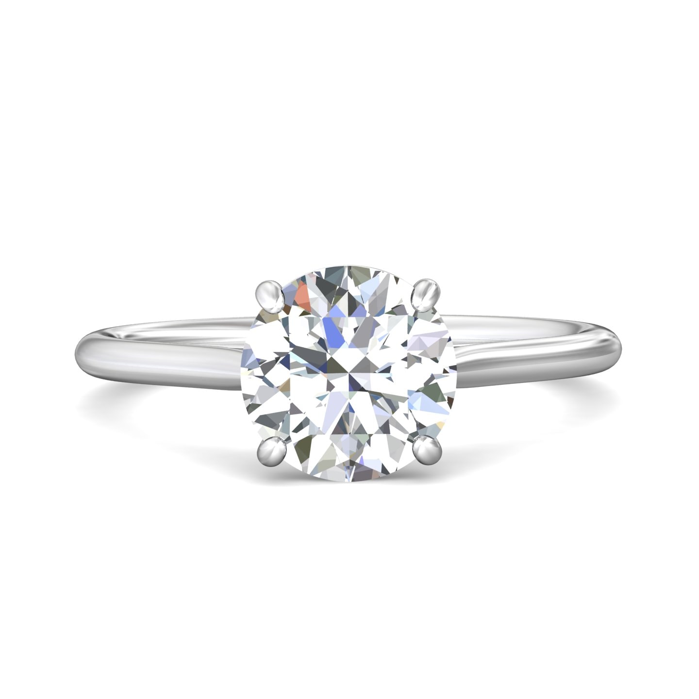 Solitaire Engagement Ring — style DERS50-1.5
