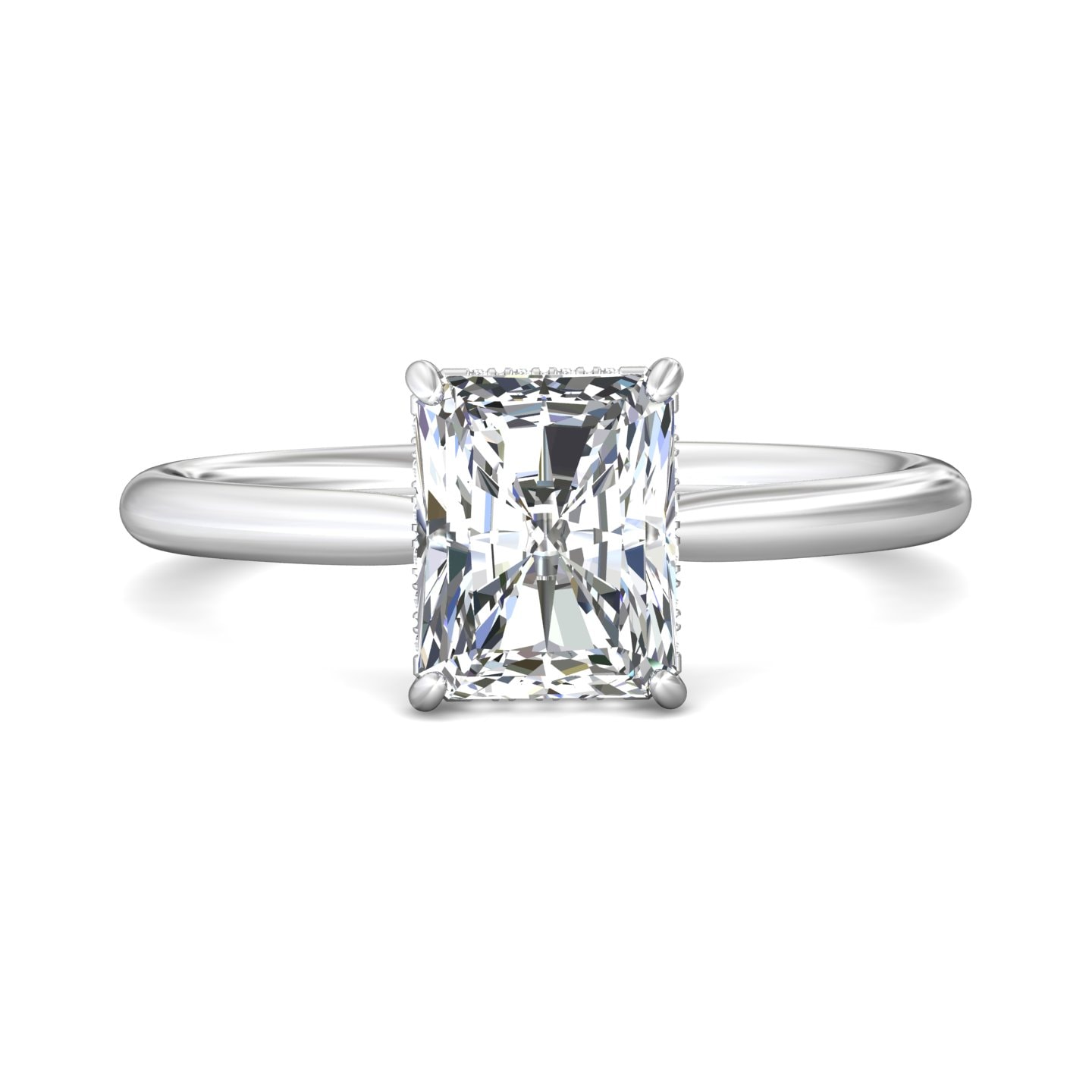 Solitaire Engagement Ring — style DERS50R-1.8