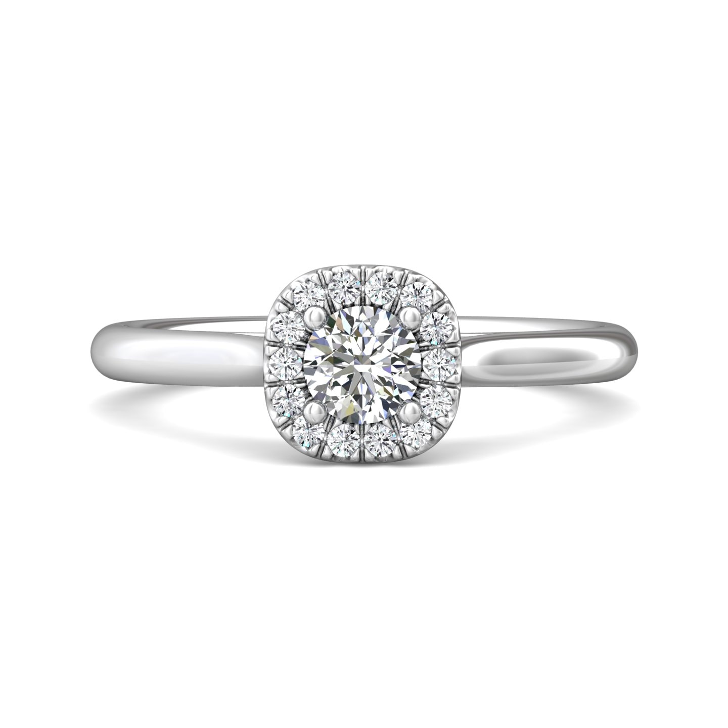 Solitaire Engagement Ring — style DERSH01XXSCU