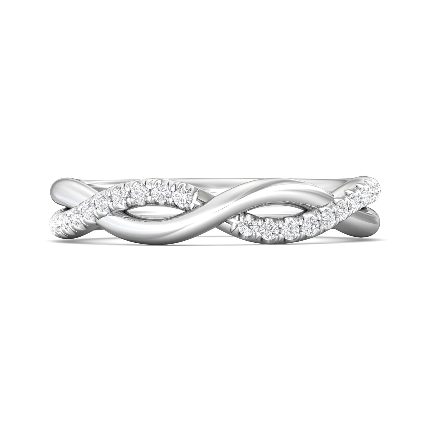 Micropave Wedding Band — style DWBMH13