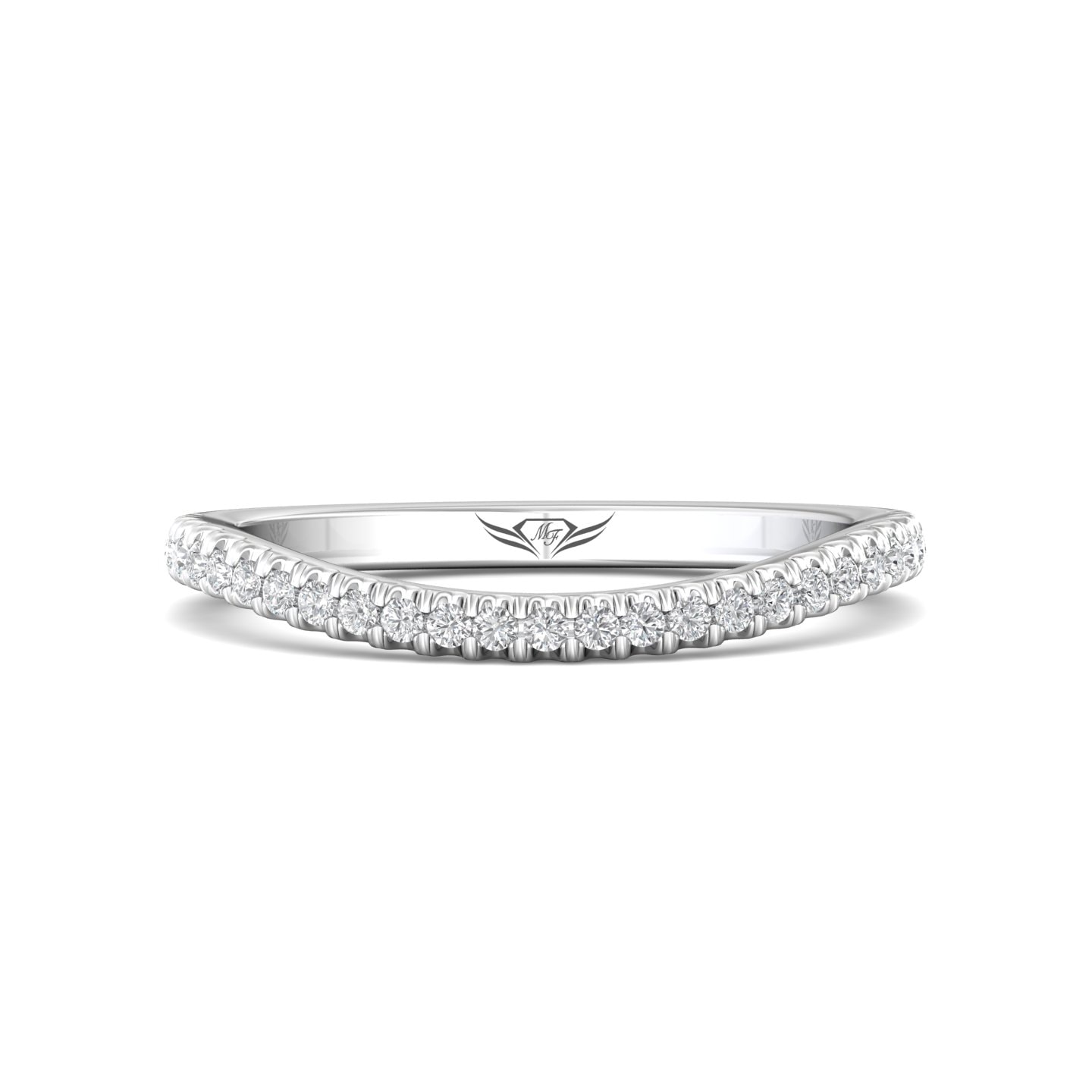 Micropave Wedding Band — style DWBMH40XXS