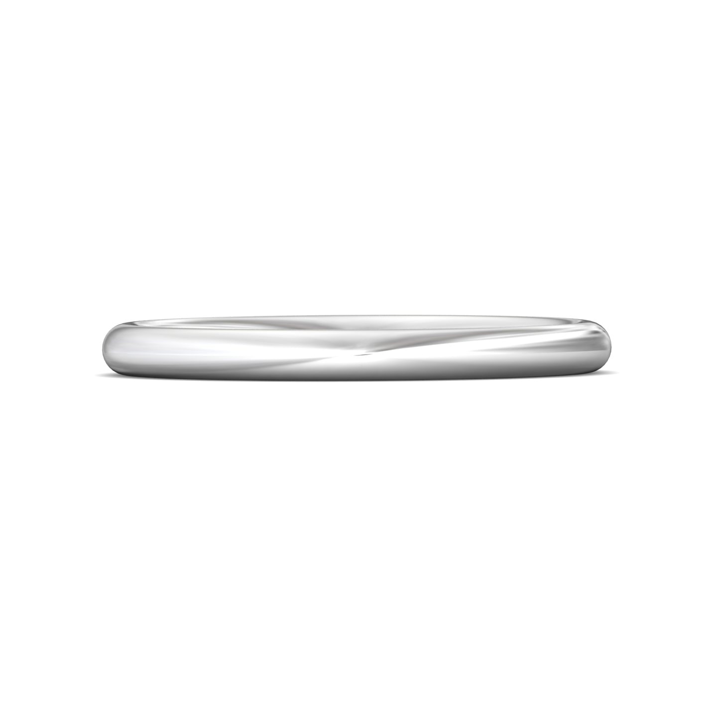 Solitaire Wedding Band — style DWBS01XXS
