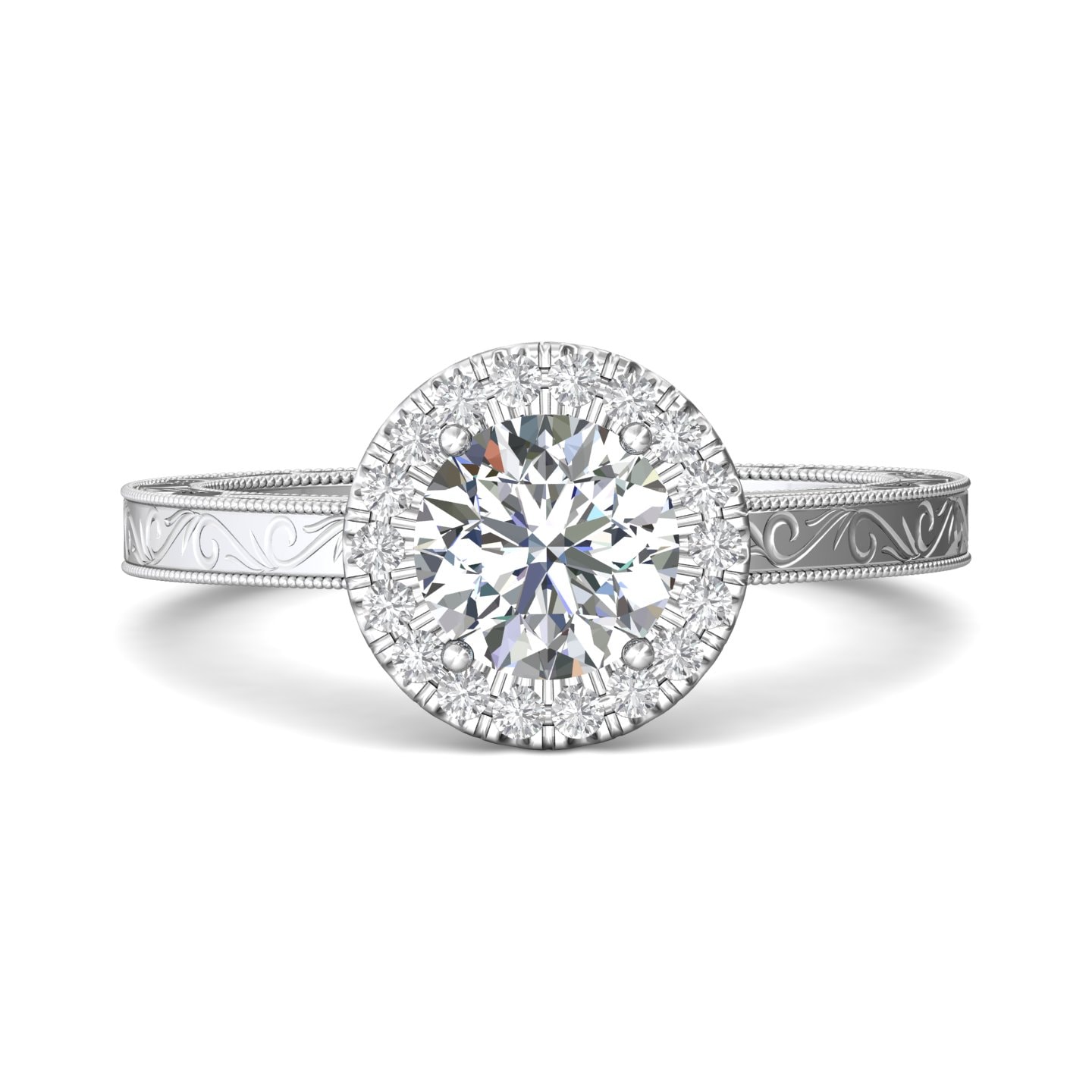 Vintage Engagement Ring — style VS03-AENG