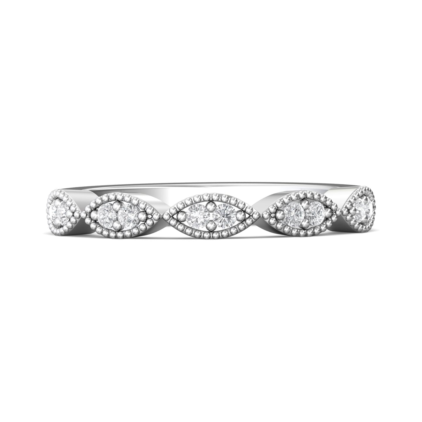 Micropave Wedding Band — style DABM44S
