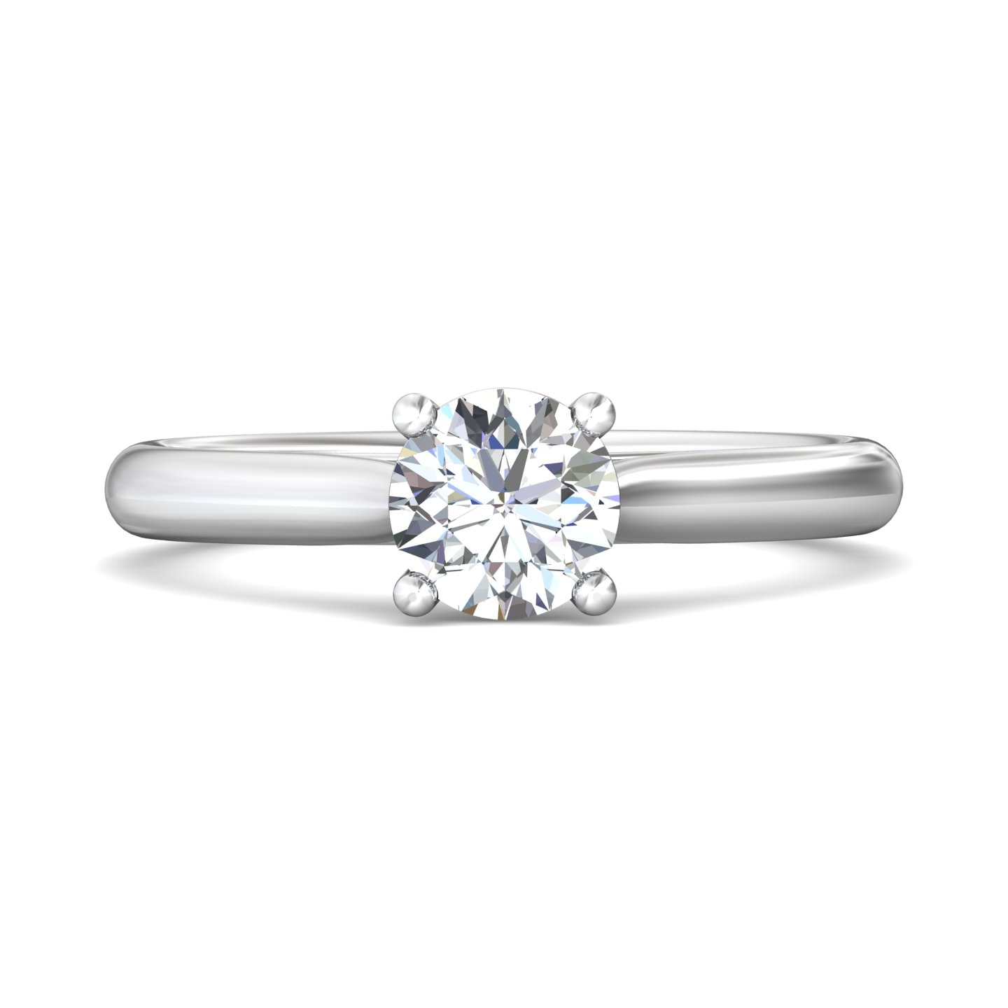 Solitaire Engagement Ring — style DERS01XXS