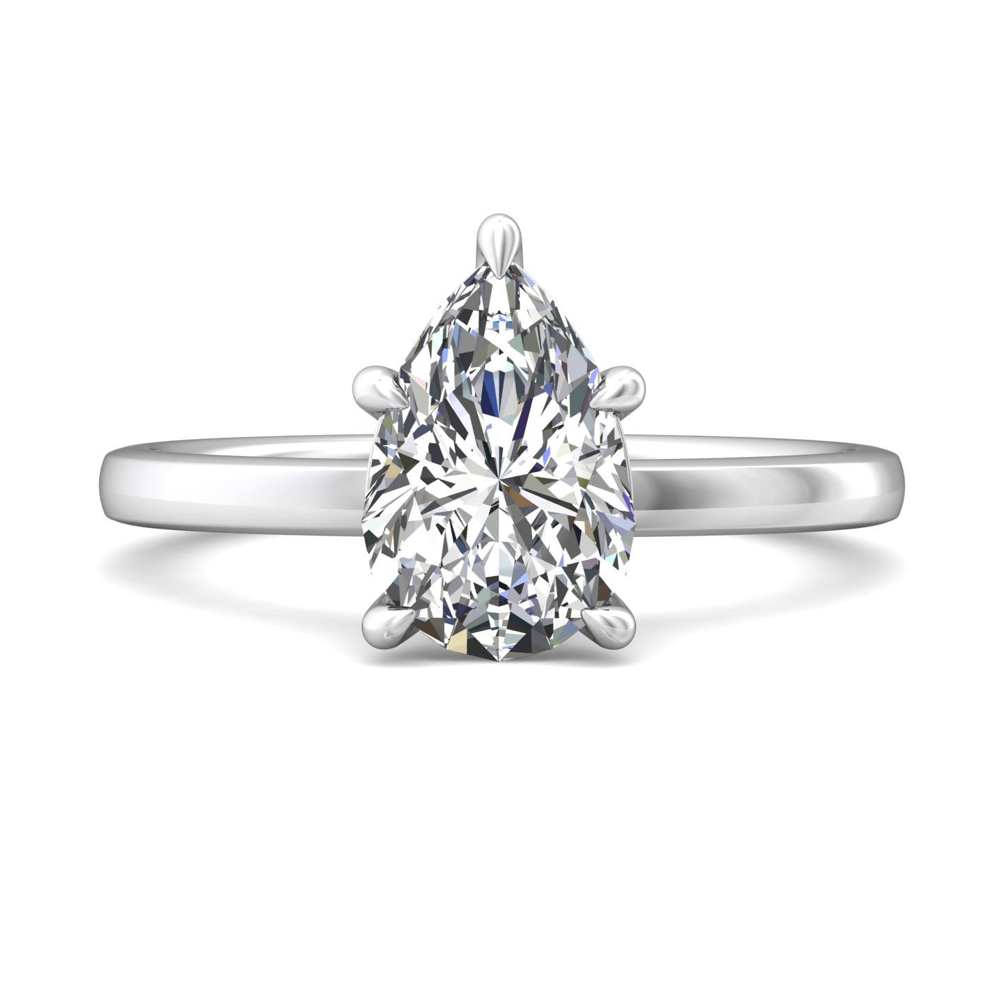 Solitaire Engagement Ring — style DERS23XS