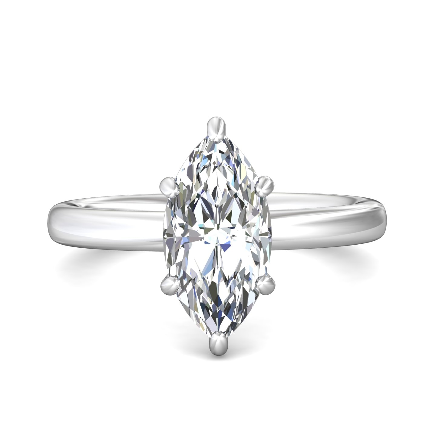 Solitaire Engagement Ring — style DERS28L