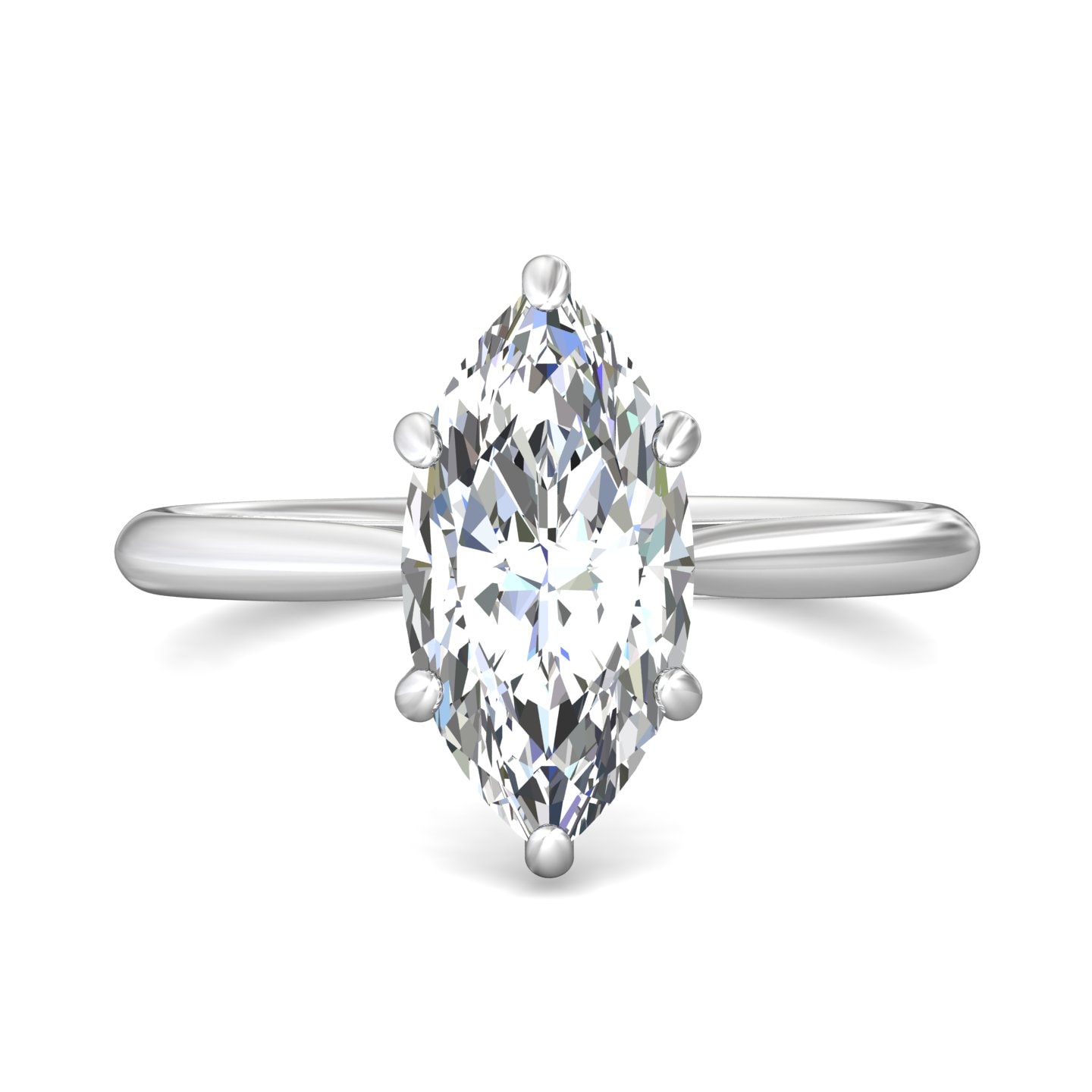 Solitaire Engagement Ring — style DERS40XS