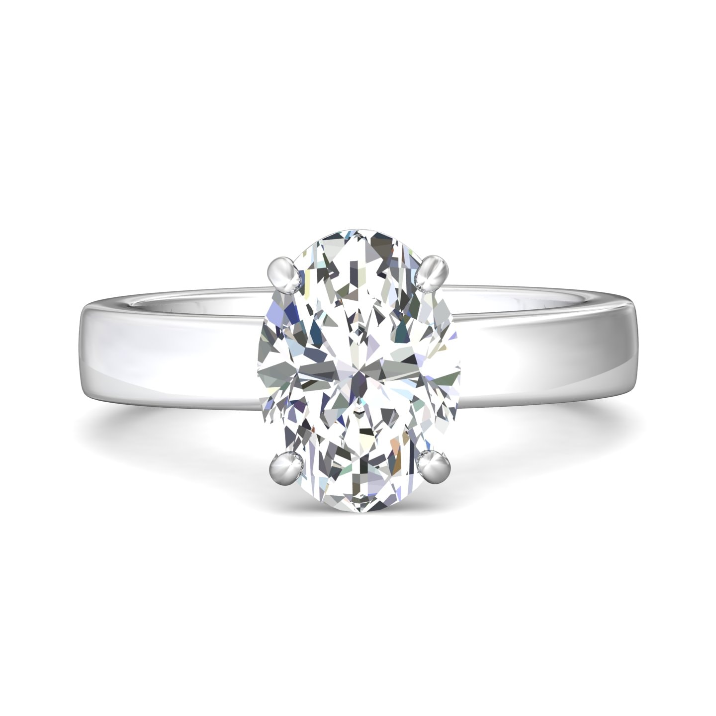 Solitaire Engagement Ring — style DERS47S2