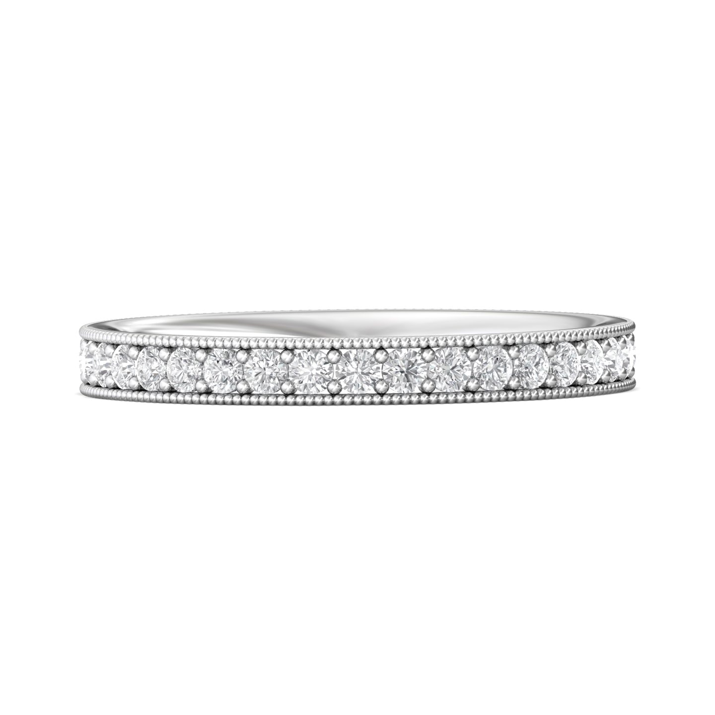 Micropave Wedding Band — style DWBFM1-.75