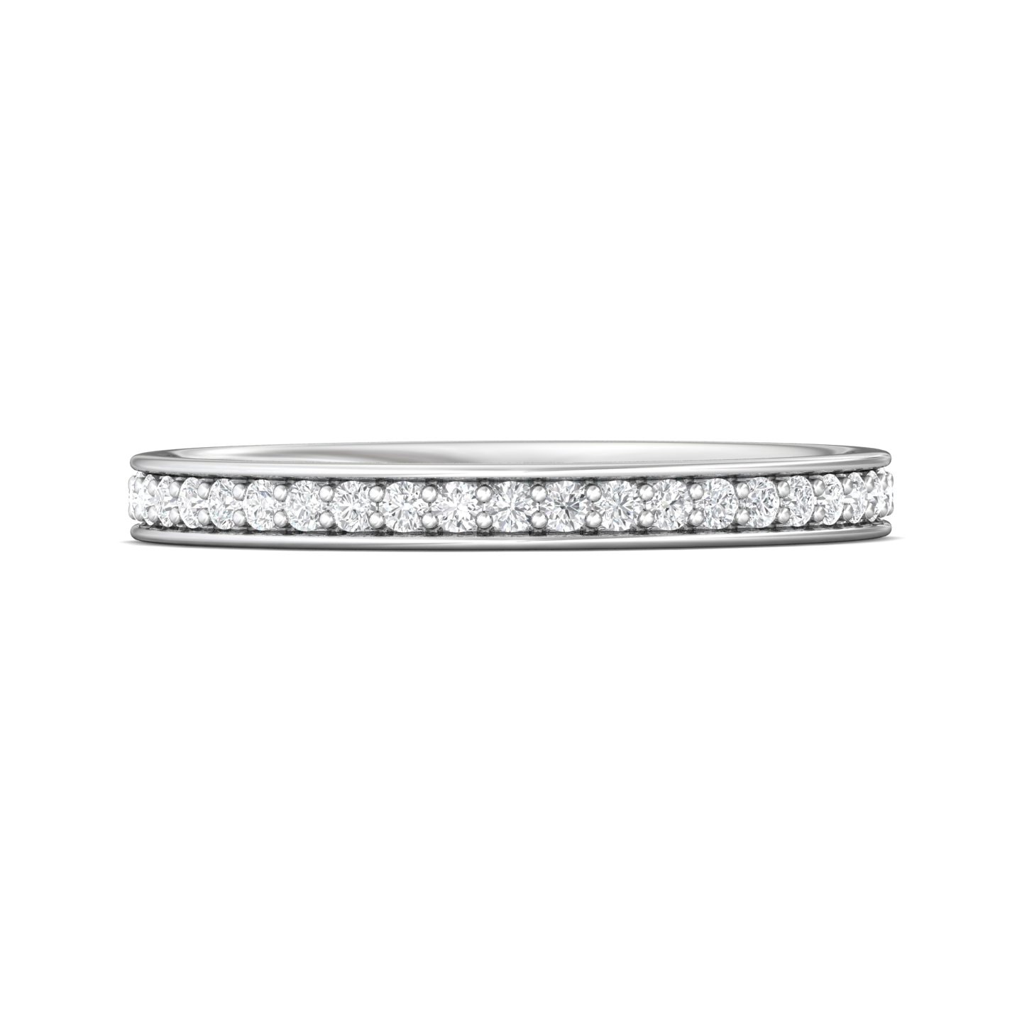 Micropave Wedding Band — style DWBFM3-.50