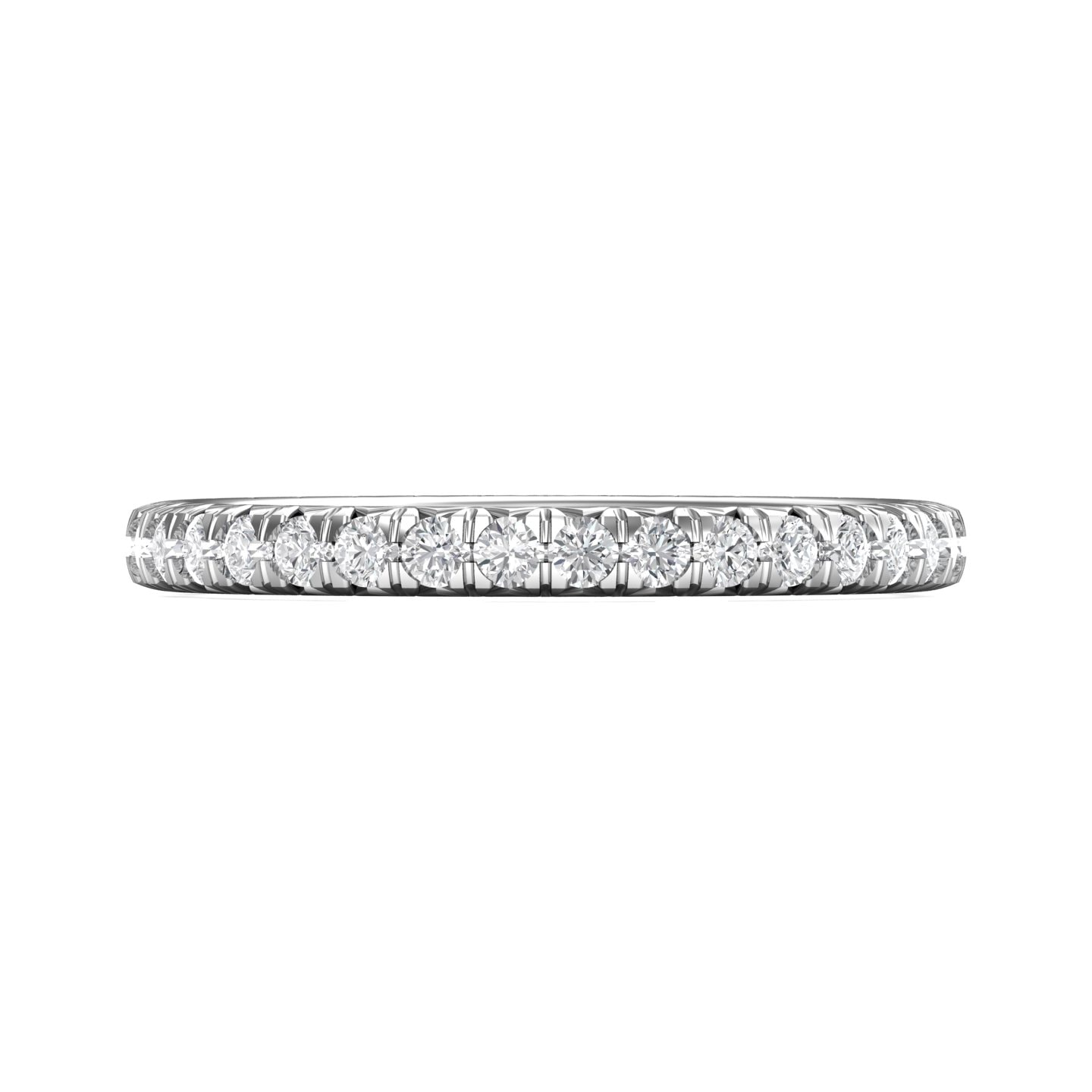 Micropave Wedding Band — style DWBFM8-.75