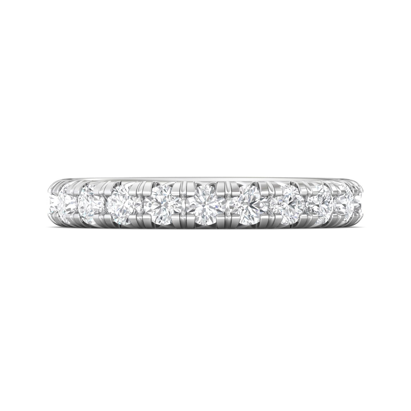Micropave Wedding Band — style DWBM8-1.00-1