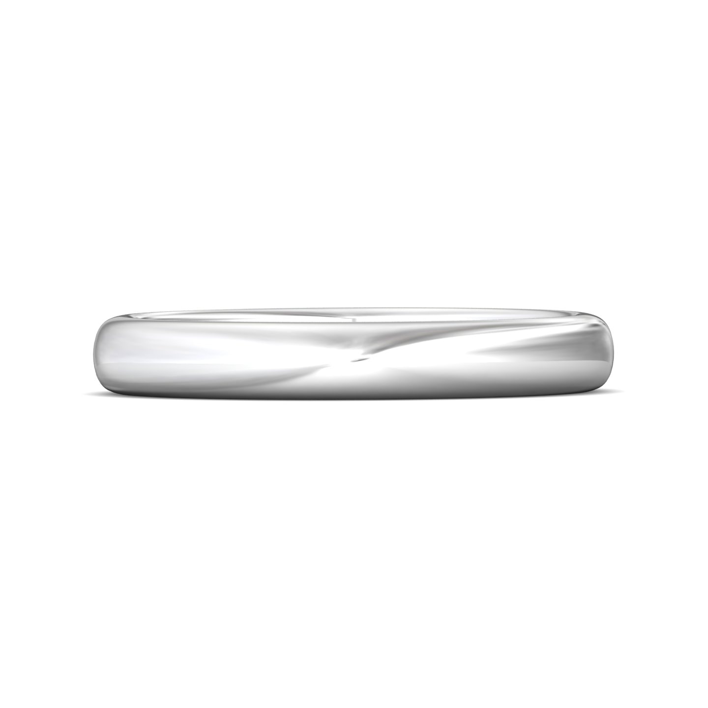 Solitaire Wedding Band — style DWBS01S