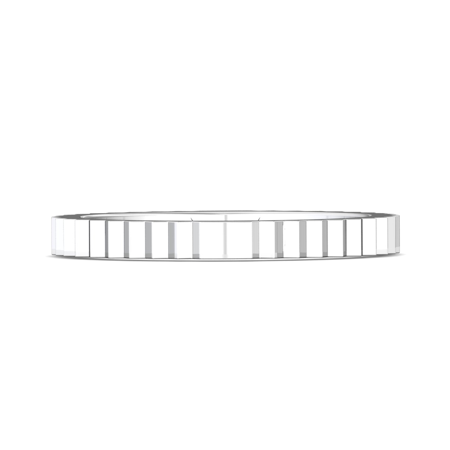 Solitaire Wedding Band — style DWBS44XS