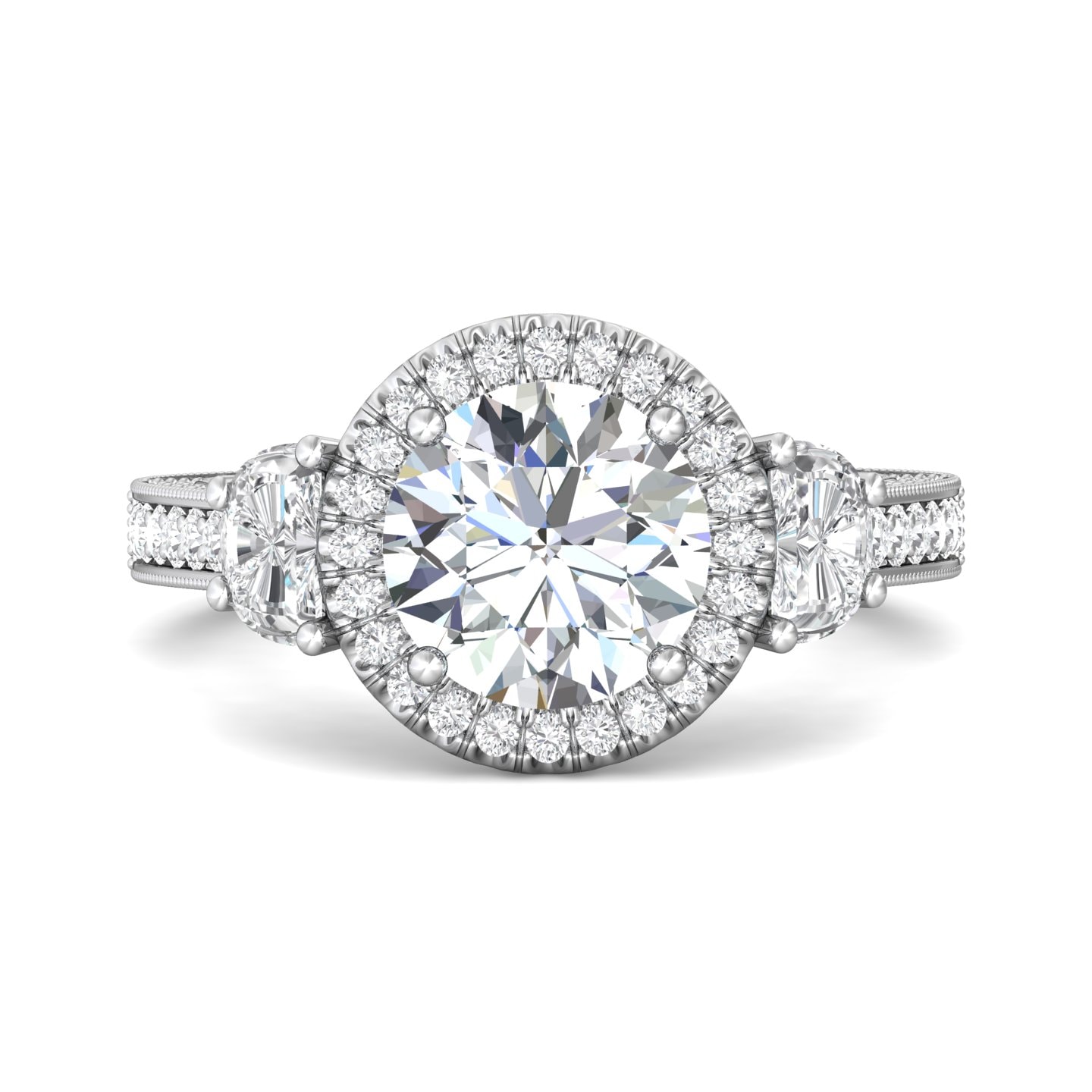 Vintage Engagement Ring — style V5265SHMR-AENG