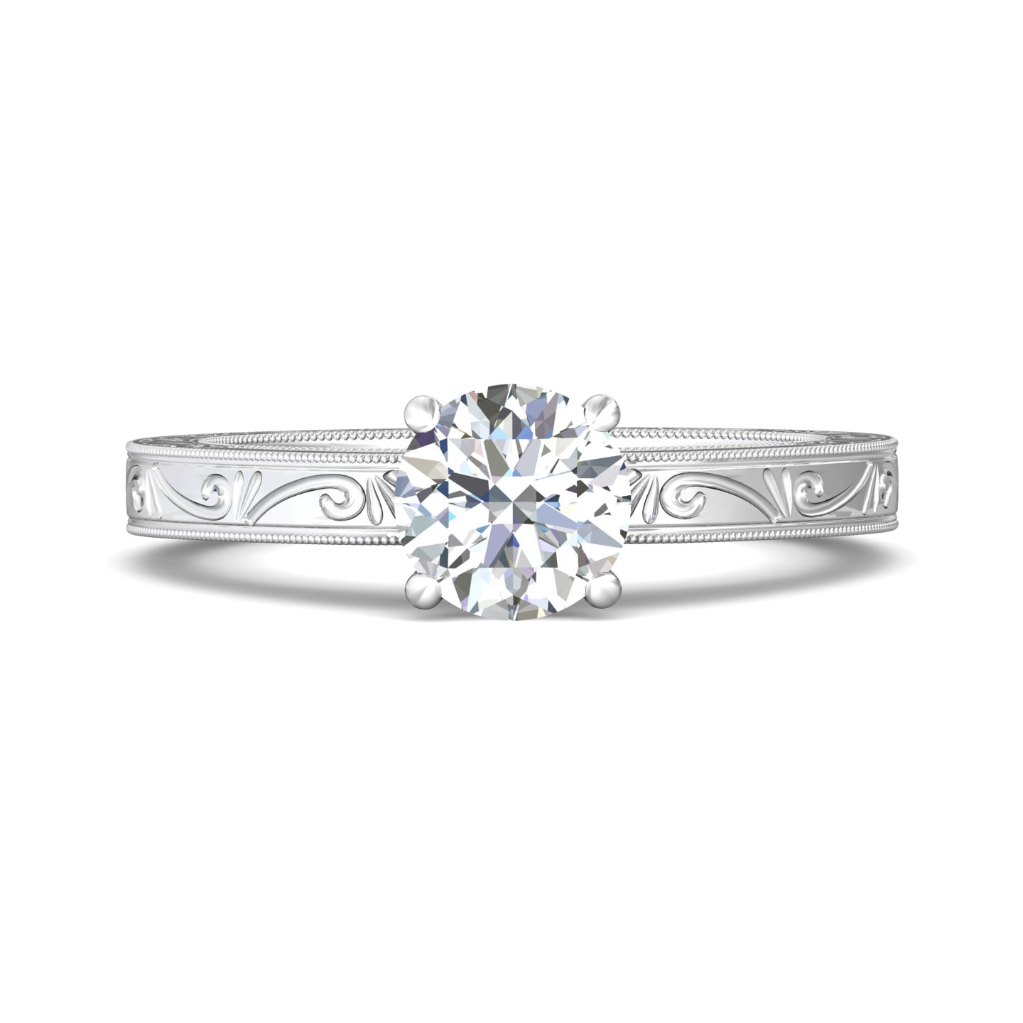 Vintage Engagement Ring — style VS01N-AENG