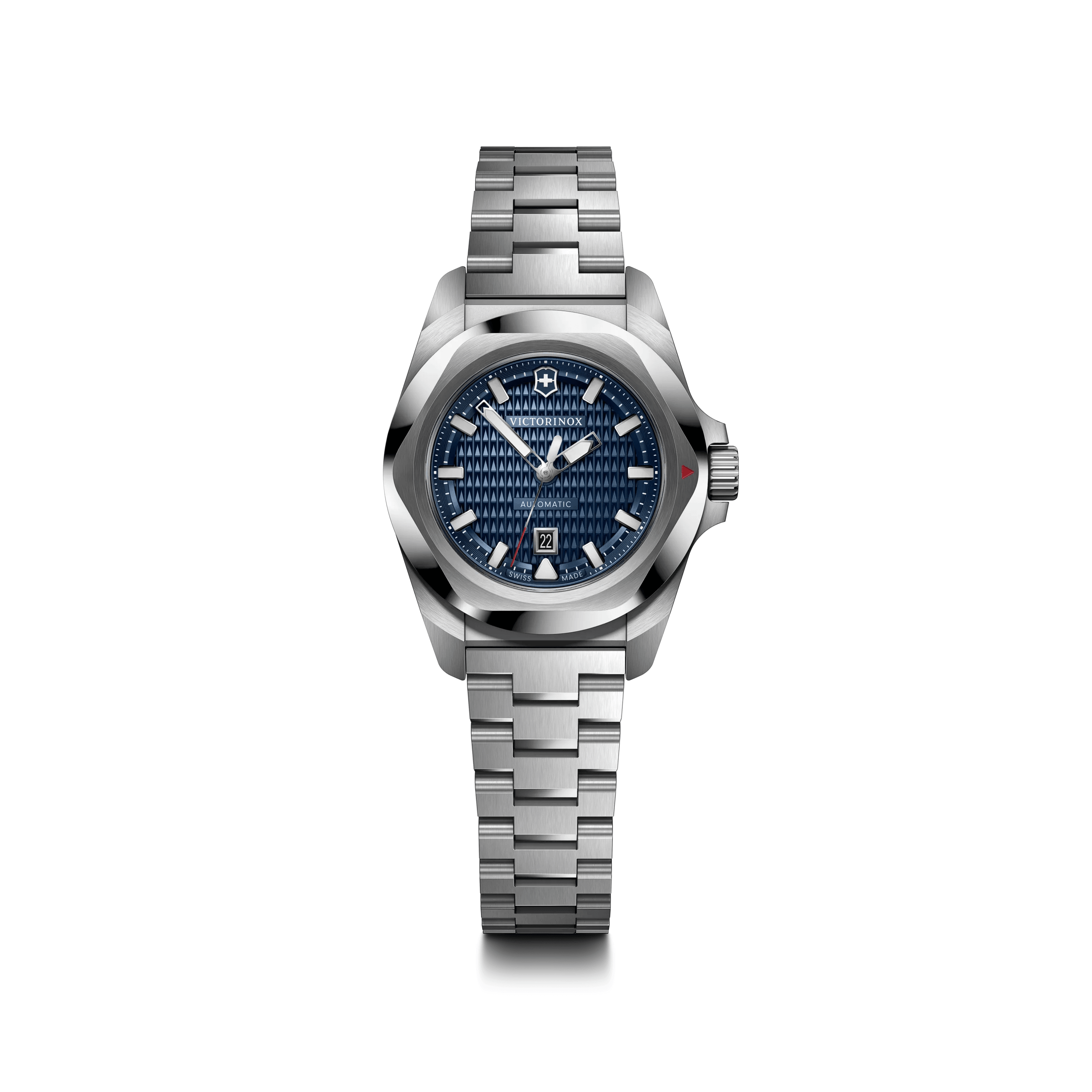 I.N.O.X. Automatic 32mm — Blue Dial / Steel Bracelet — Victorinox style 242026