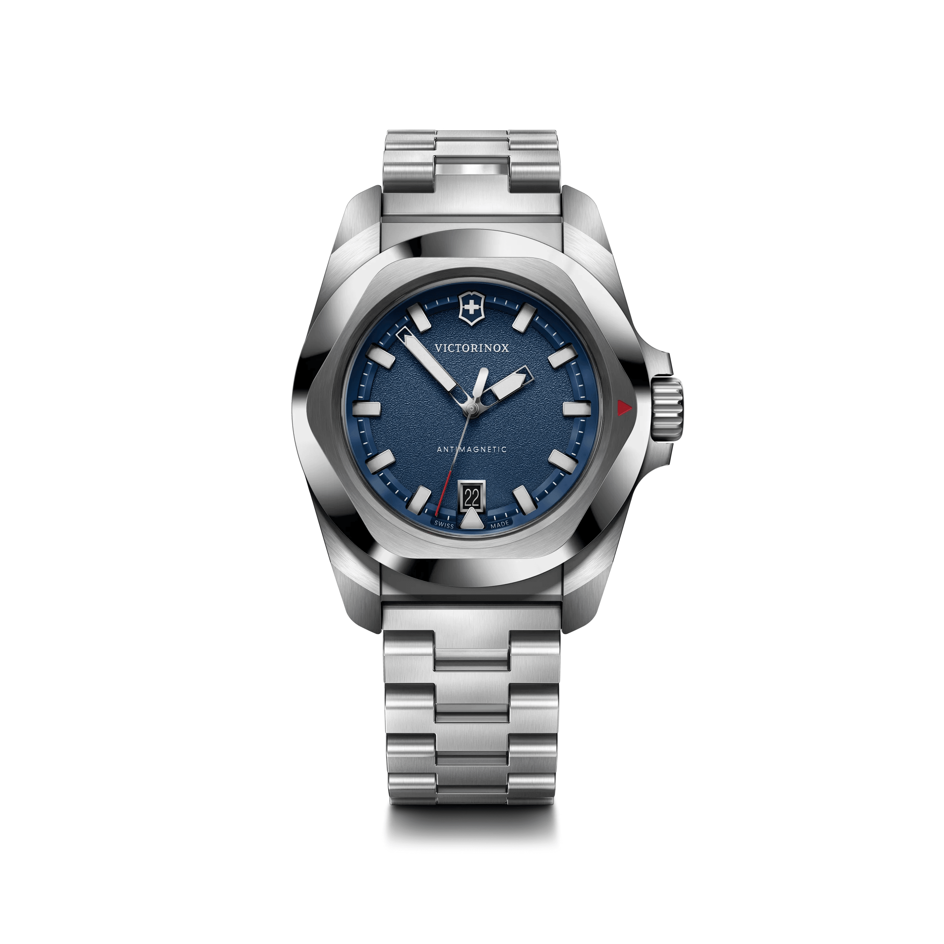 I.N.O.X. Quartz 41mm — Blue Dial / Steel Bracelet — Victorinox style 242031