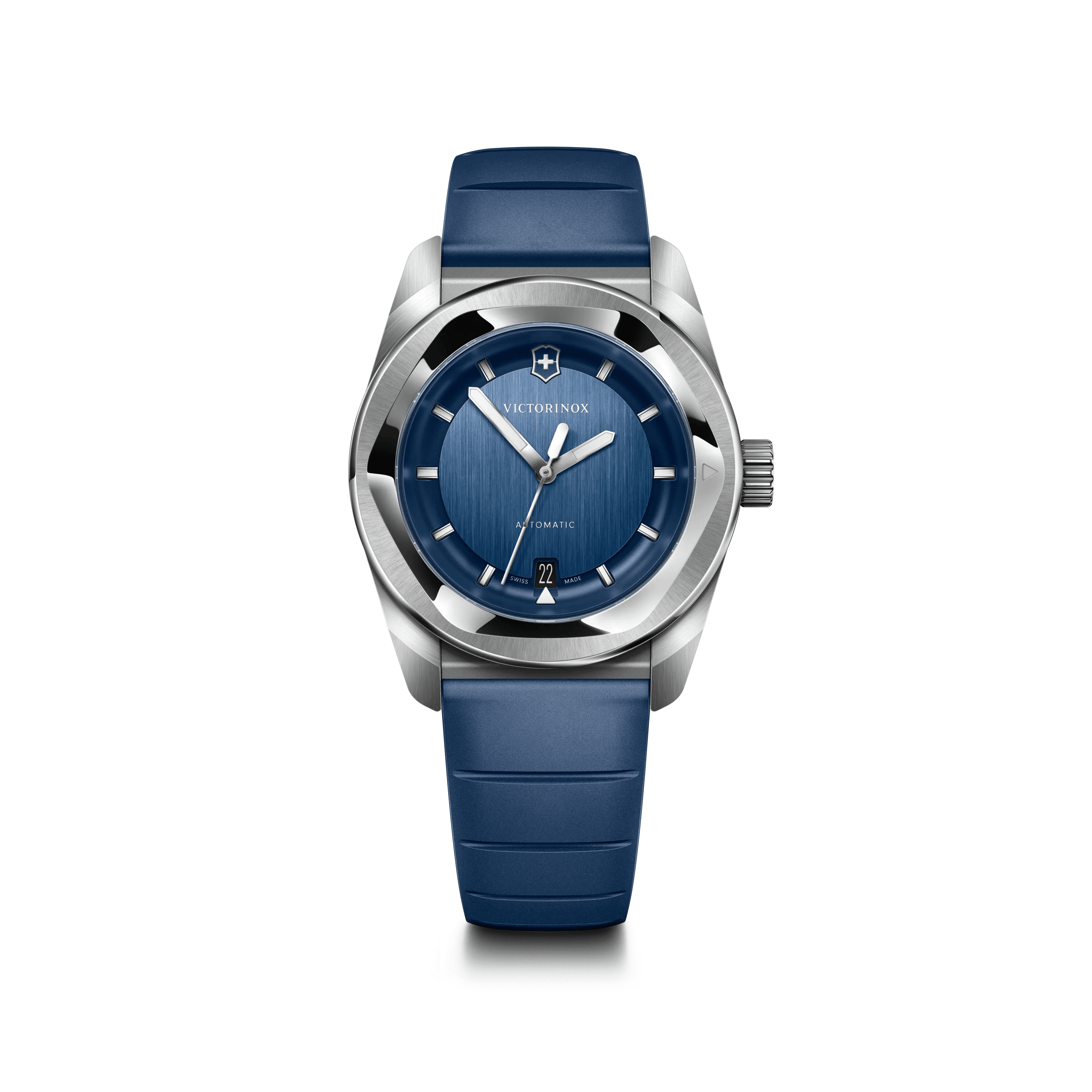 Concept One Automatic 39mm — Blue Dial / Blue Rubber Strap — Victorinox style 242056