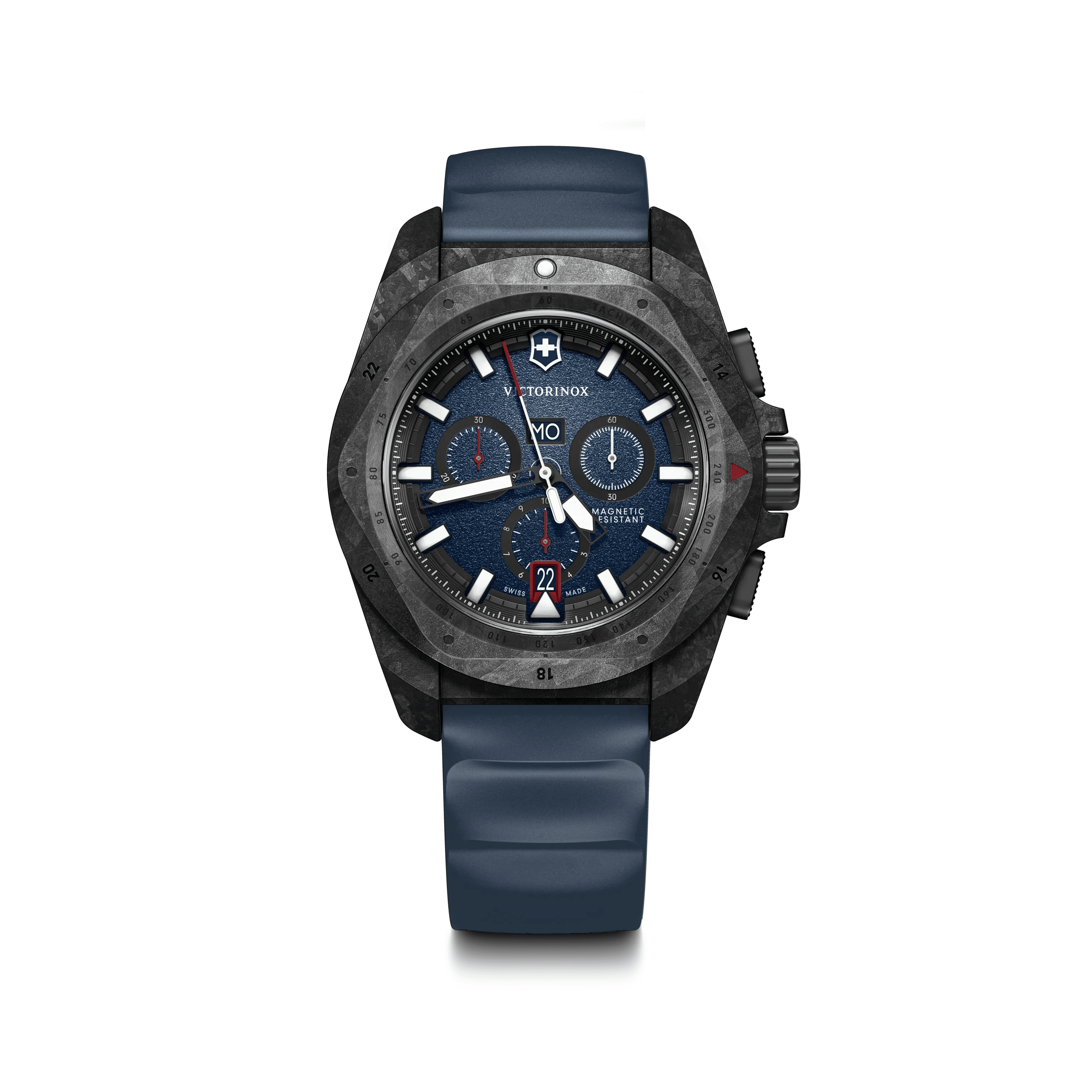 I.N.O.X. 43mm — Blue Dial / Blue Rubber — Victorinox style 242082