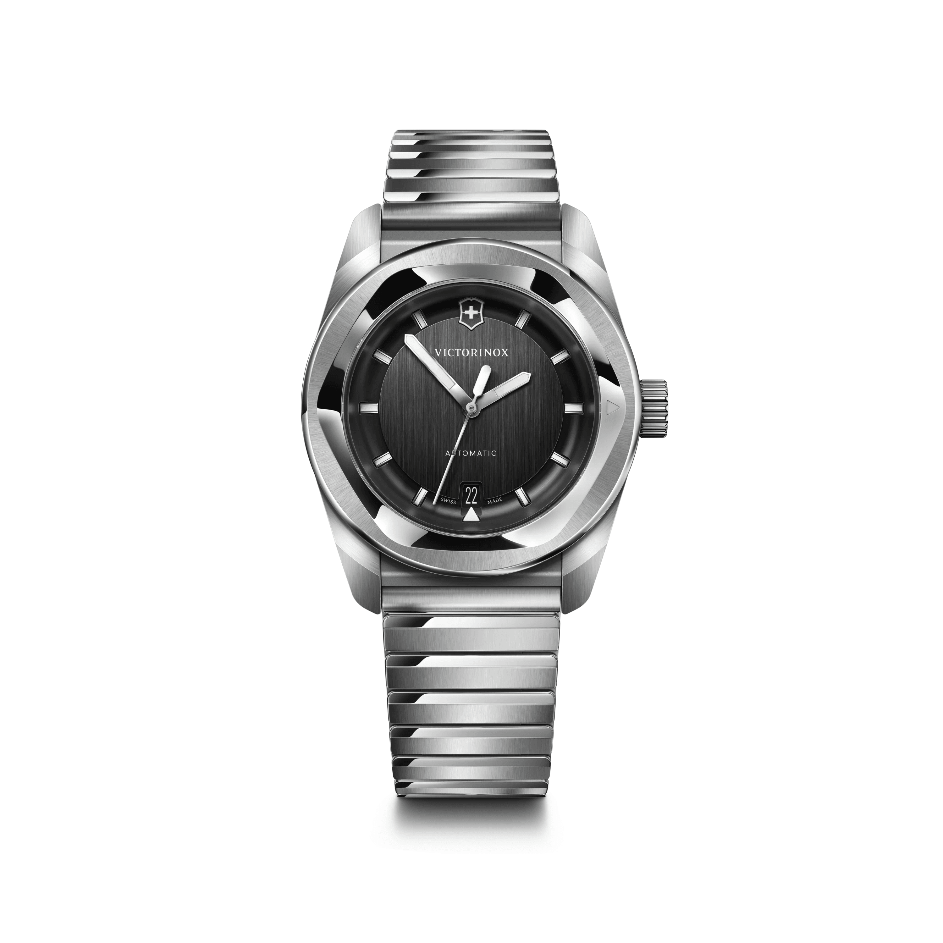 Concept One Automatic 39mm — Black Dial / Steel Bracelet — Victorinox style 242059