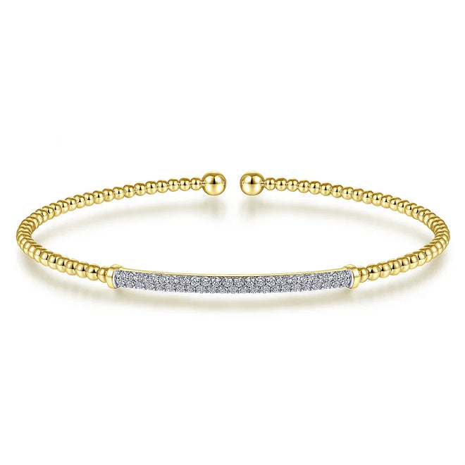 Straight Bar Diamond Bangle