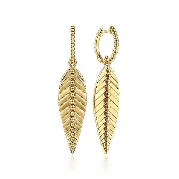 Leaf Drop Earrings