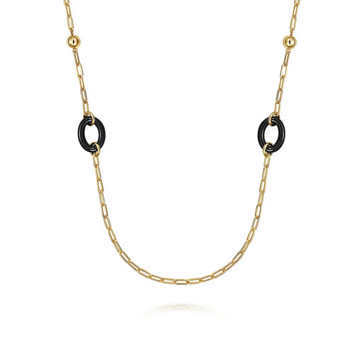 Black Ceramic Chain