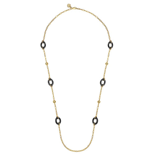Black Ceramic Chain