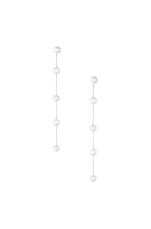 Dripping Pearl Drop Earrings