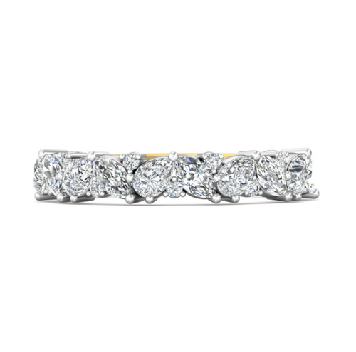 Mixed Shape Diamond Band