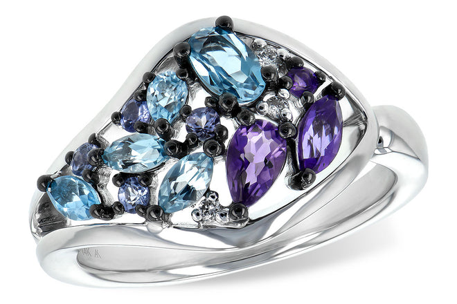 Multicolor Statement Ring