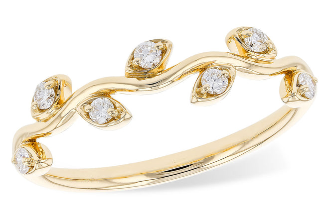 Diamond Leaves Ring